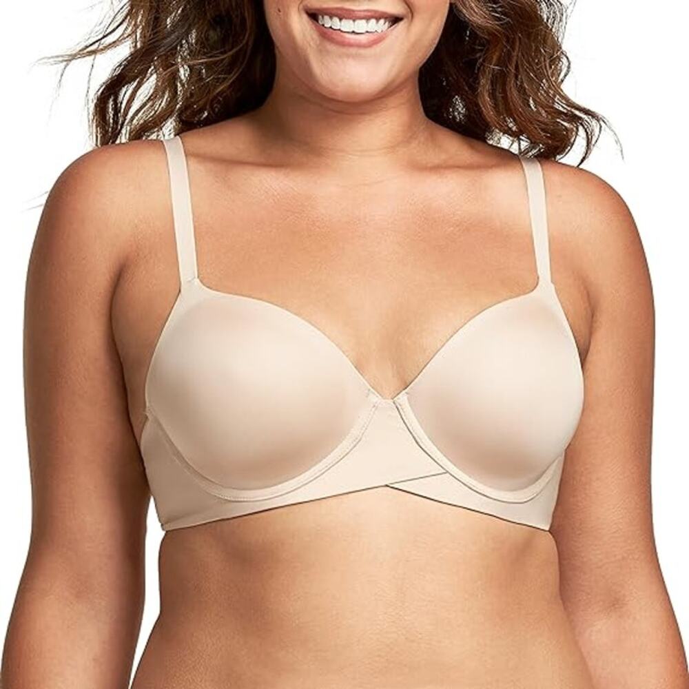 New Maidenform Womens Size 34A Underwire Lined Convertible Demi T Shirt Bra